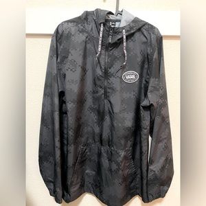 Men’s VANS Black Windbreaker - Size Medium